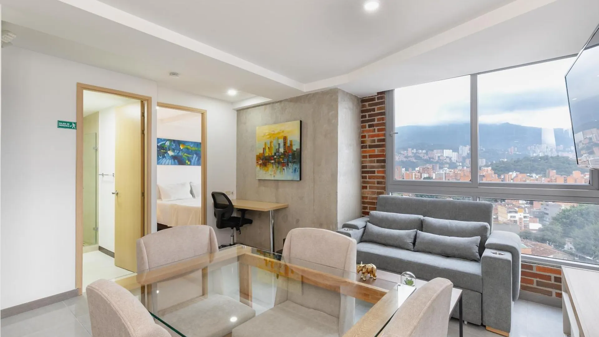 Laureles Cozy Diamond In The Sky-Stunning Views Apartment Medellin
