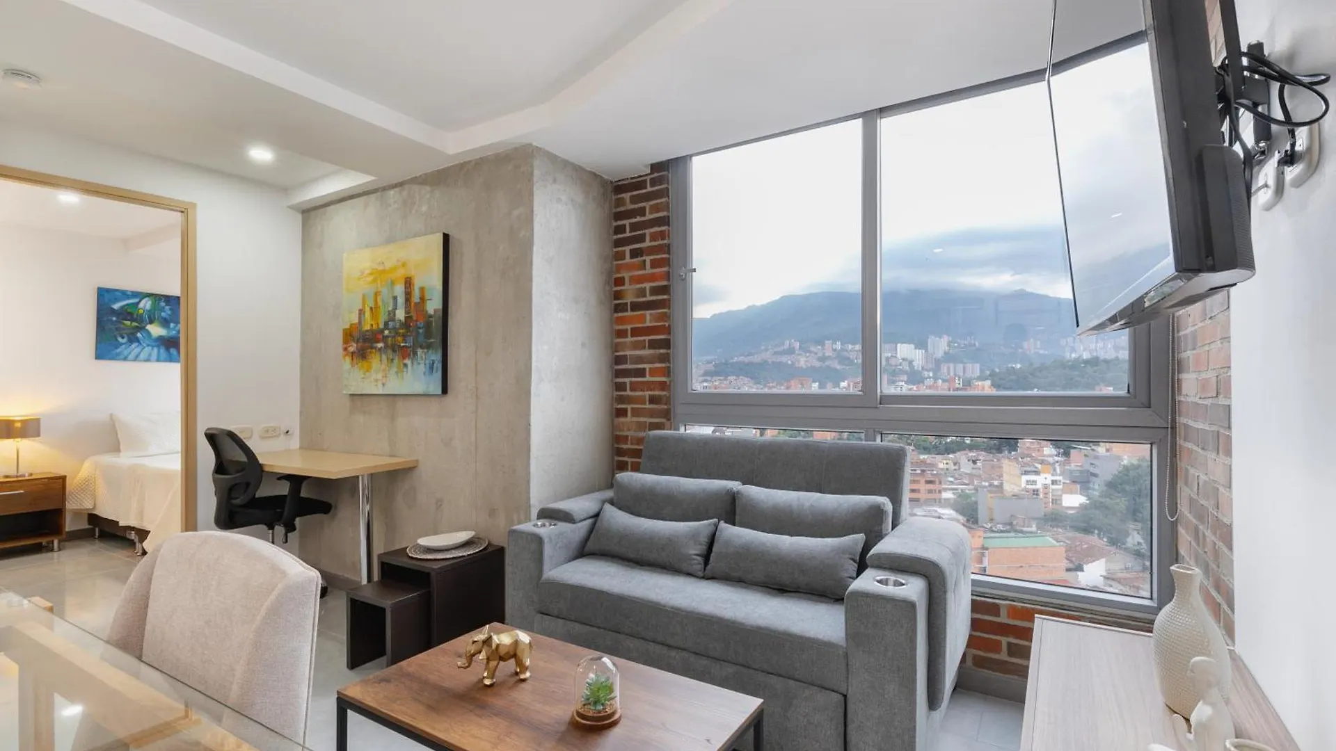 Laureles Cozy Diamond In The Sky-Stunning Views Apartment Medellin